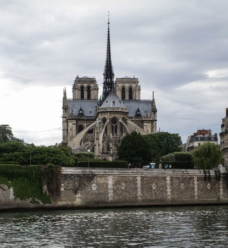 Fire At Notre Dame Cathedral In Paris